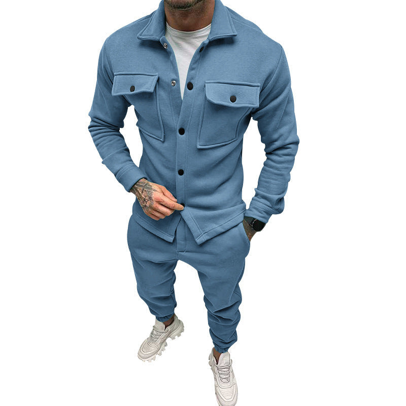 Veste sweat décontractée pour homme avec poches fonctionnelles et col moderne Berg-Feldt