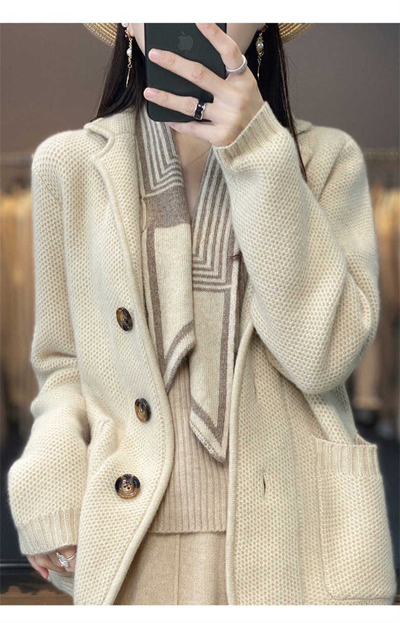 Cardigan femme coupe oversize et col décontracté Berg-Feldt
