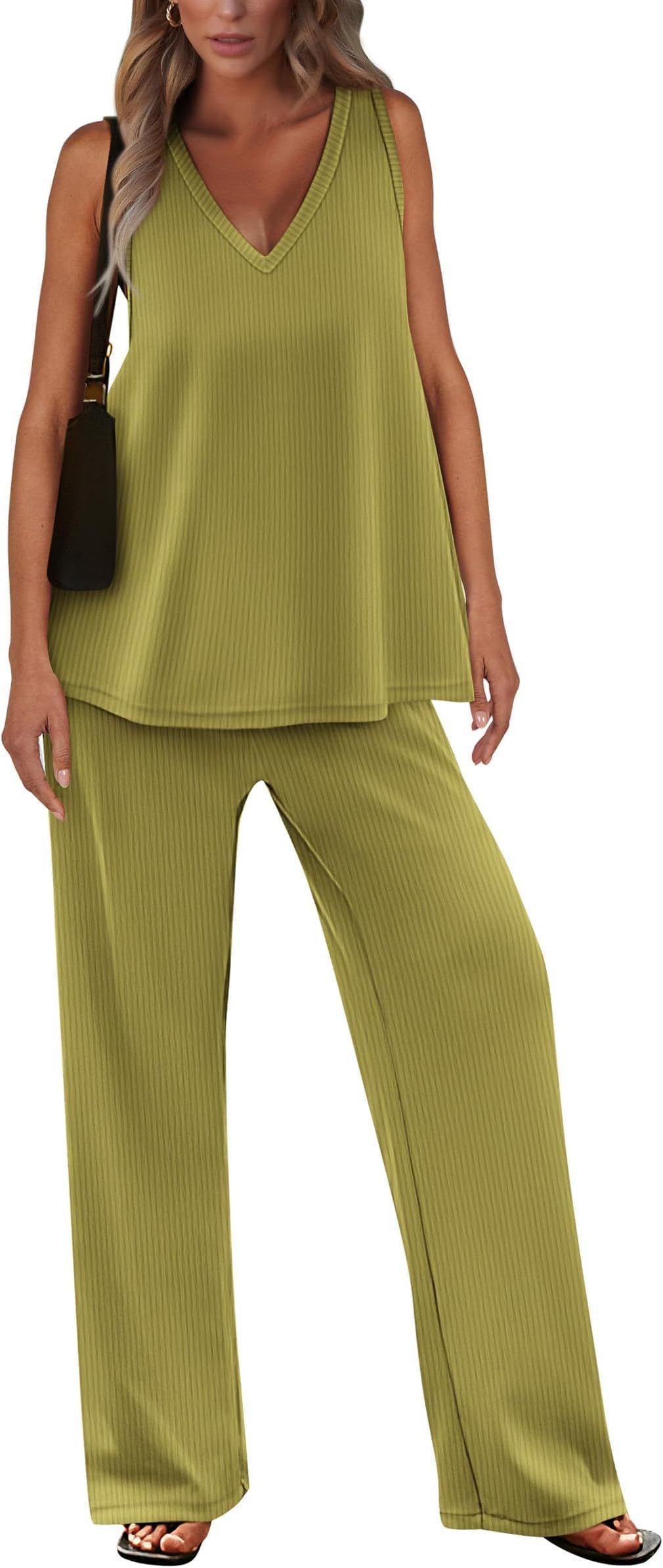 Ensemble de loungewear pour femme, tricot coupe décontractée, berg-feldt