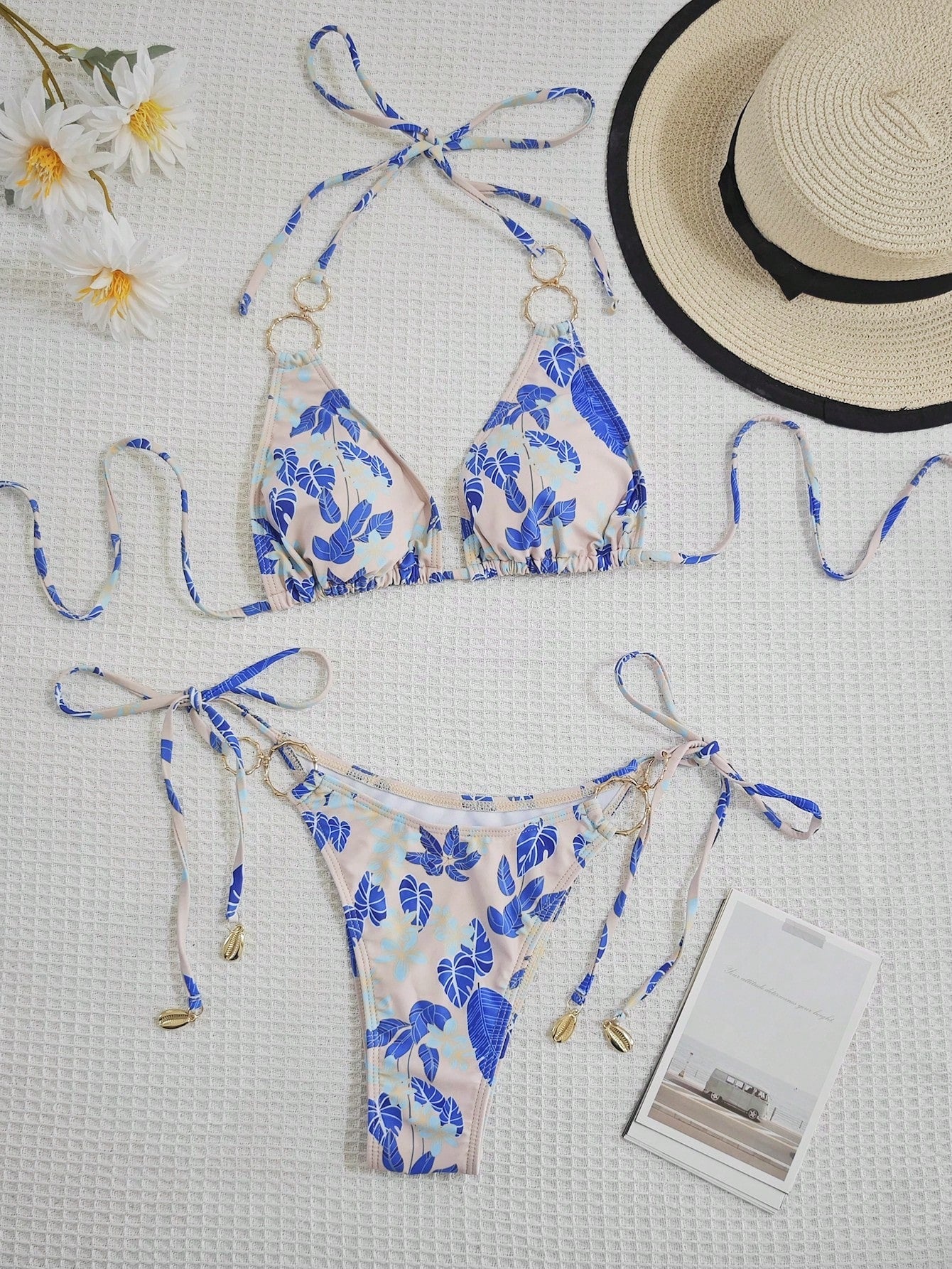 Ensemble de bikini triangle Berg-Feldt pour femme 1750840287