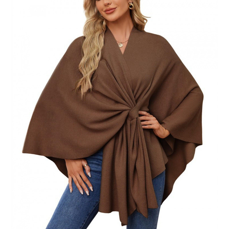 Damenmanteau tendance à enrouler avec un design à la mode Berg-Feldt
