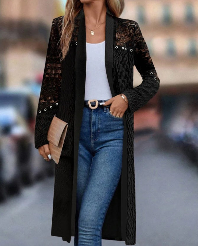 Manteau Berg-Feldt pour femme en dentelle et coton