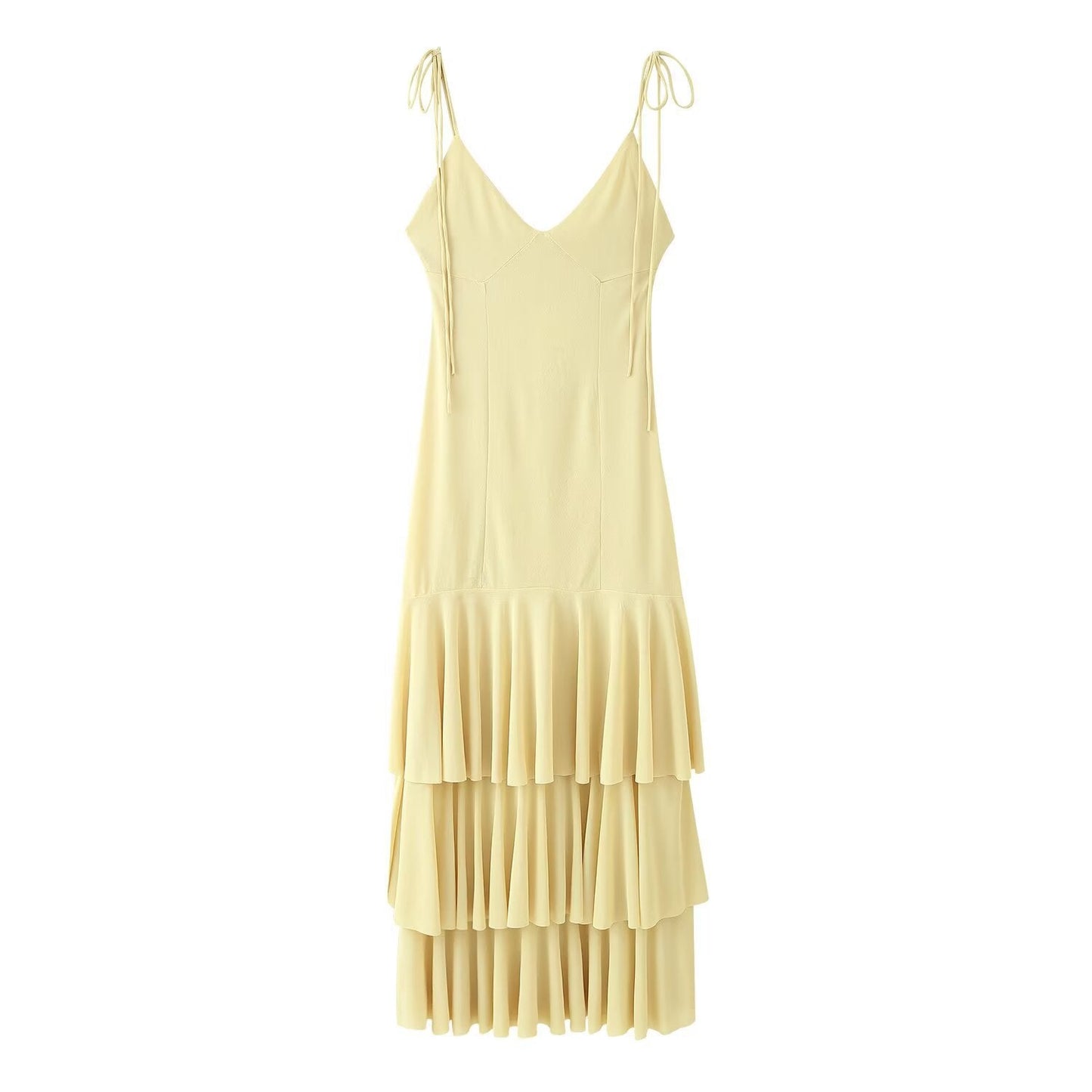 Robe longue étagée Berg-feldt pour femme