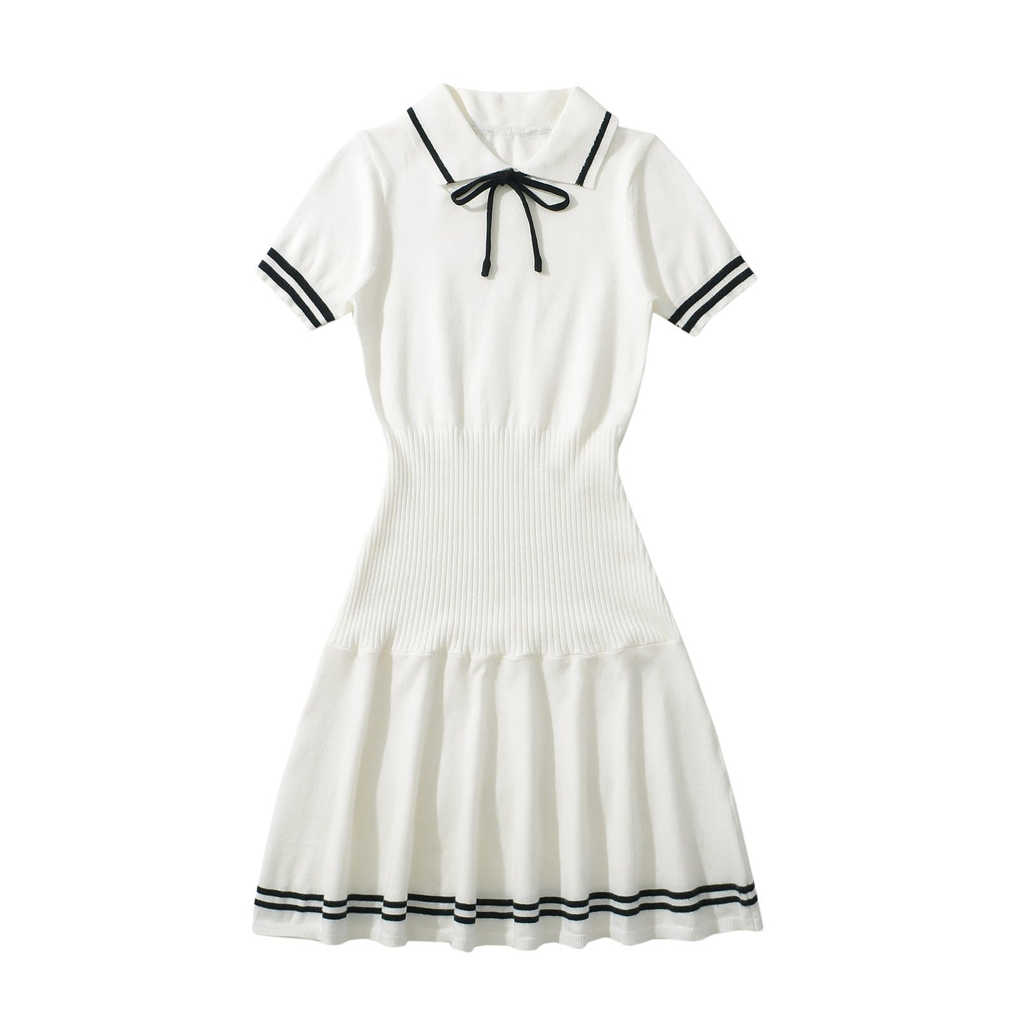 Fit and Flare Damen Kleid mit Kragen von berg-feldt