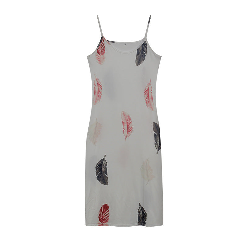 Robe fourreau Berg-Feldt à imprimé feuilles pour femme