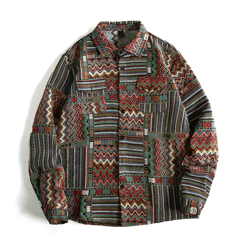 Chemise-veste à carreaux décontractée pour femme Berg-Feldt