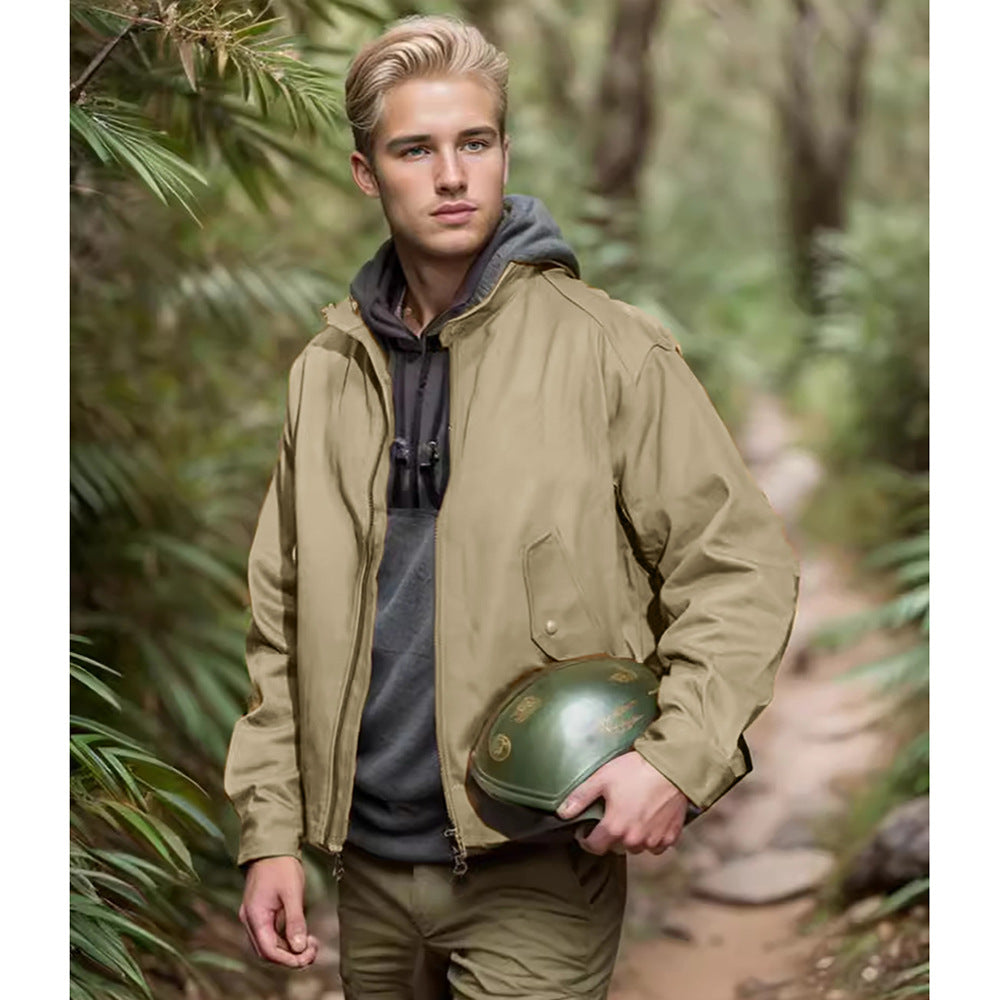 Herren vielseitige Outdoor-Jacke mit praktischen Taschen und wetterfestem Material Berg-Feldt