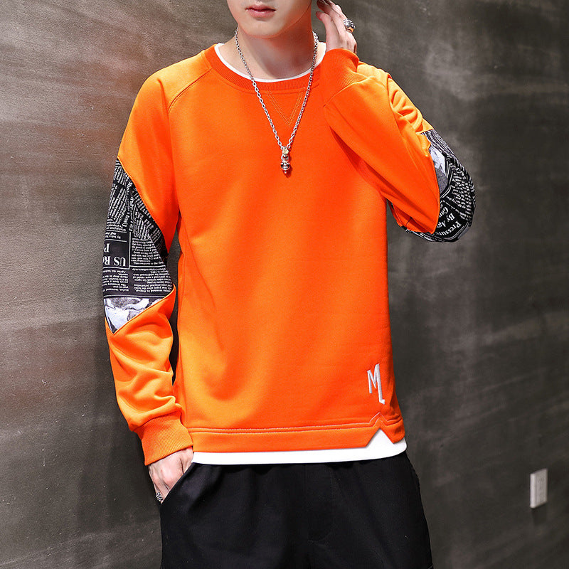 Herren modisches Sweatshirt mit einzigartigen Druckdetails Berg-Feldt