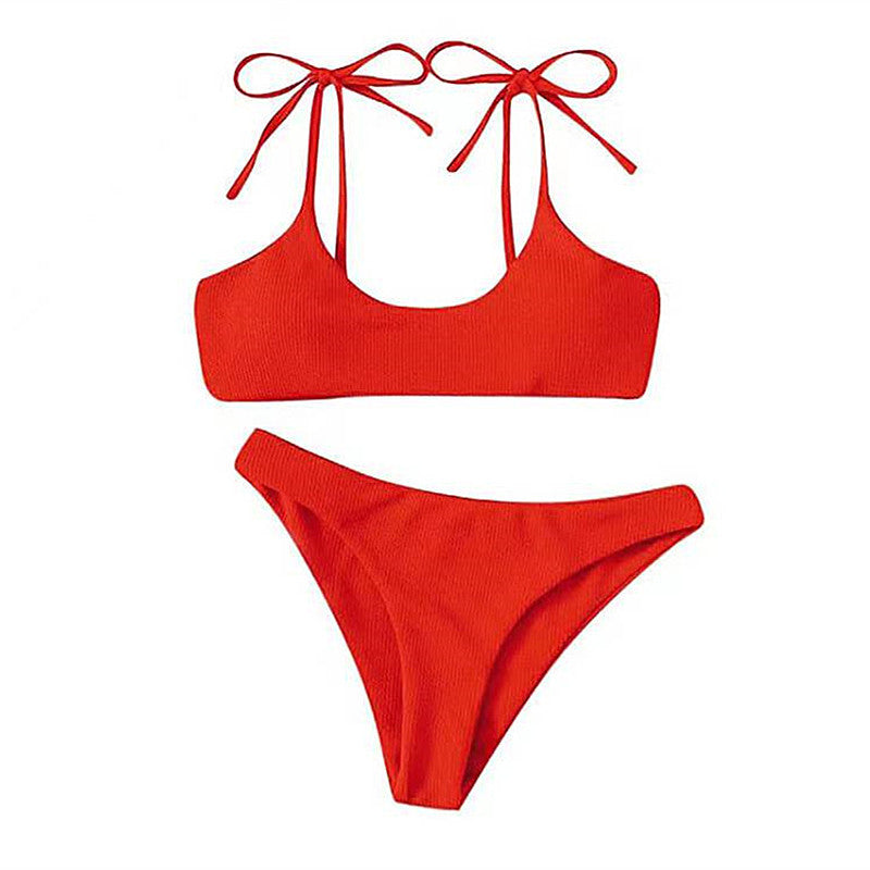 Berg-Feldt Ensemble de bikini côtelé pour femme