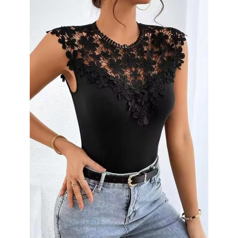 Body Berg-Feldt pour femmes avec détails en dentelle florale