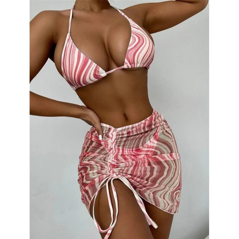 Ensemble bikini femme berg-feldt avec laçage élégant et découpes tendance