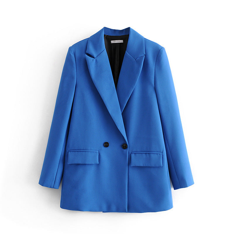 Women's Fitted Double-Breasted Blazer berg-feldt 1750151183