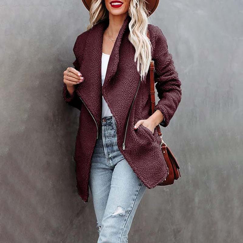 Berg-Feldt | Sherpa Jacke Polyester Weich, Warm