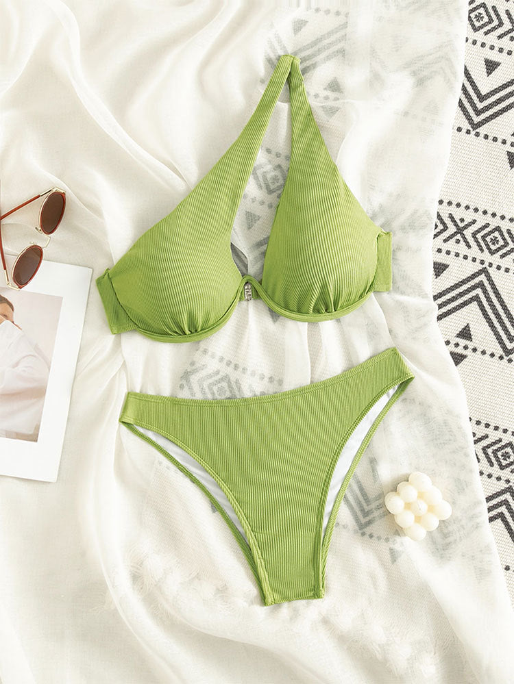 Ensemble de bikini pour femme avec haut sculptant et culotte taille haute berg-feldt