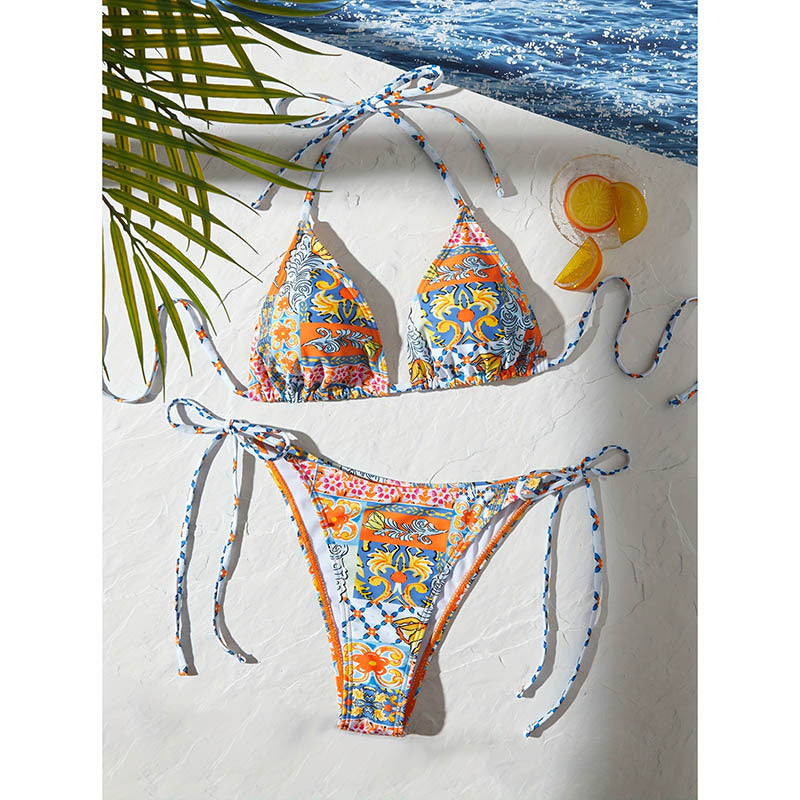 Badeshorts für Damen mit Blumenmuster von berg-feldt