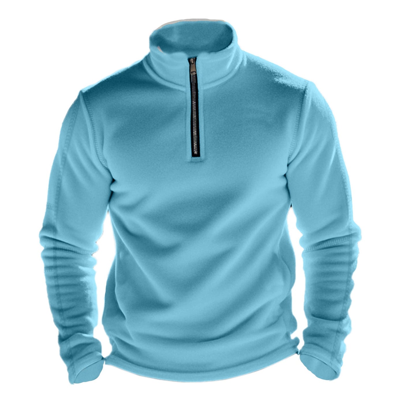 Polaire homme demi-zip col montant Berg-Feldt