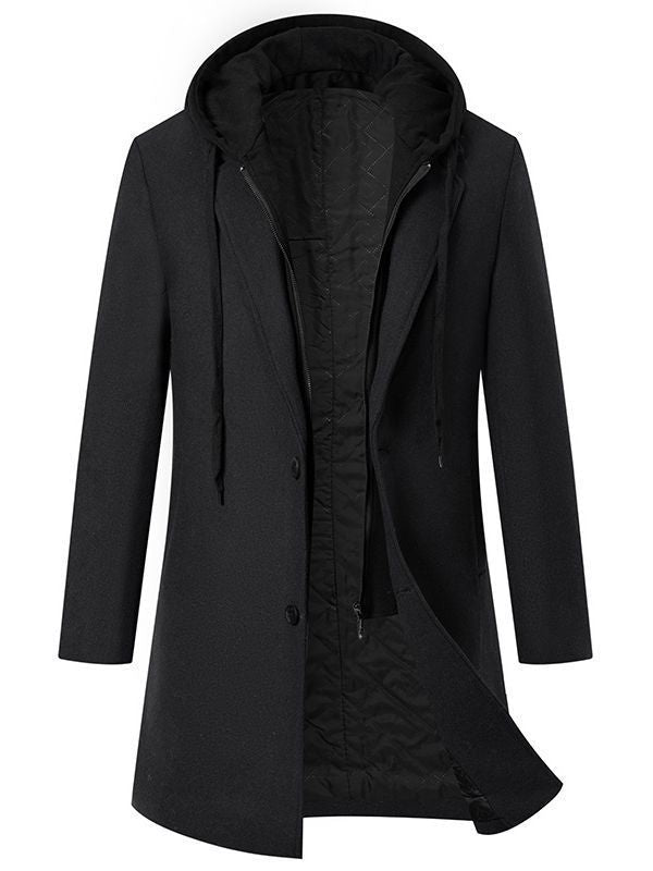 Manteau élégant pour femme avec capuche amovible et doublure en polaire Berg-Feldt