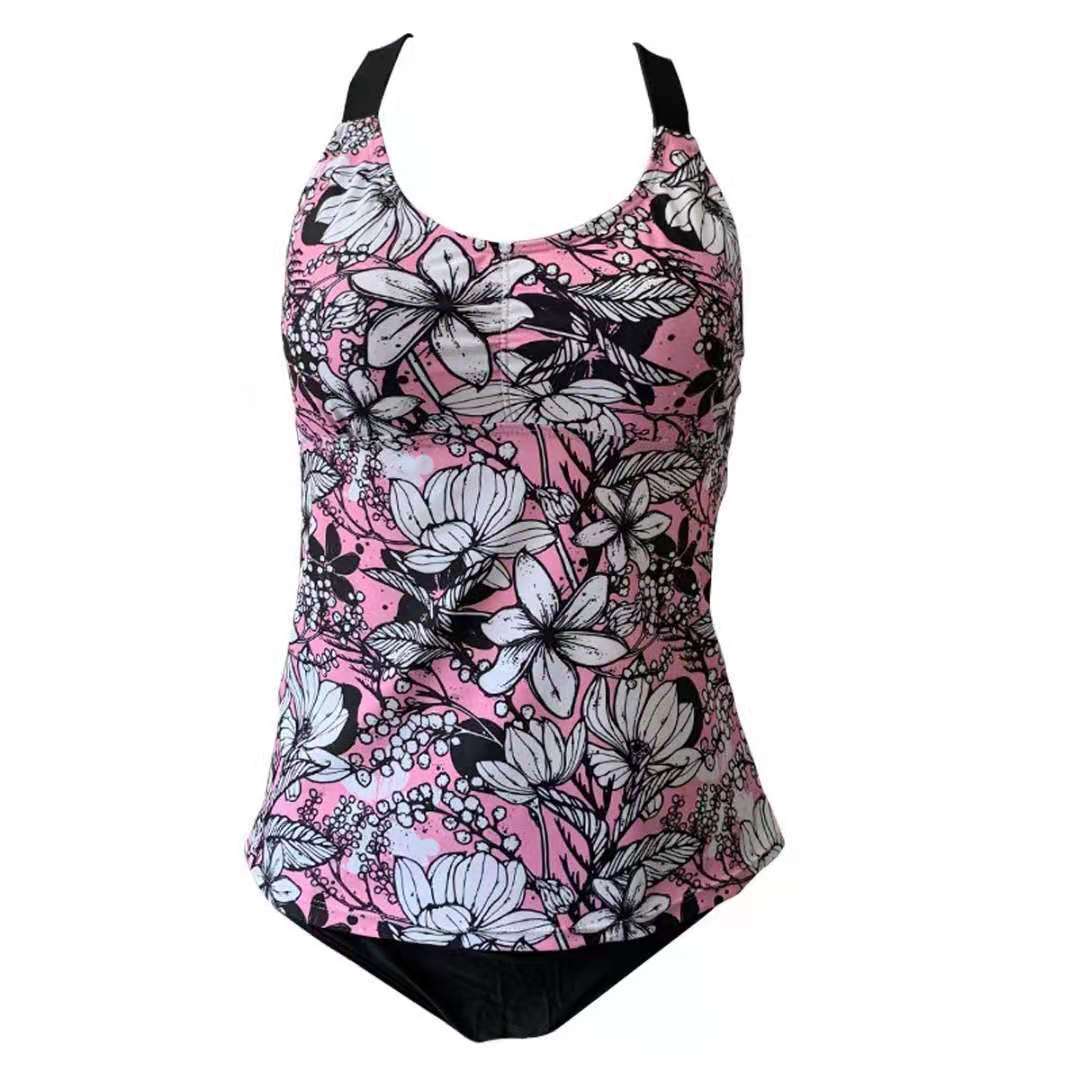 Tankini confortable à motifs floraux pour femme de berg-feldt