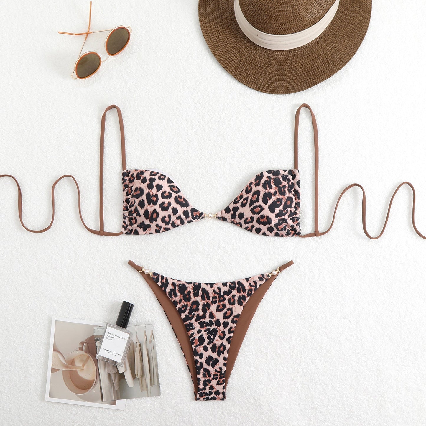 Ensemble de bikini triangle fleuri Berg-Feldt pour femme