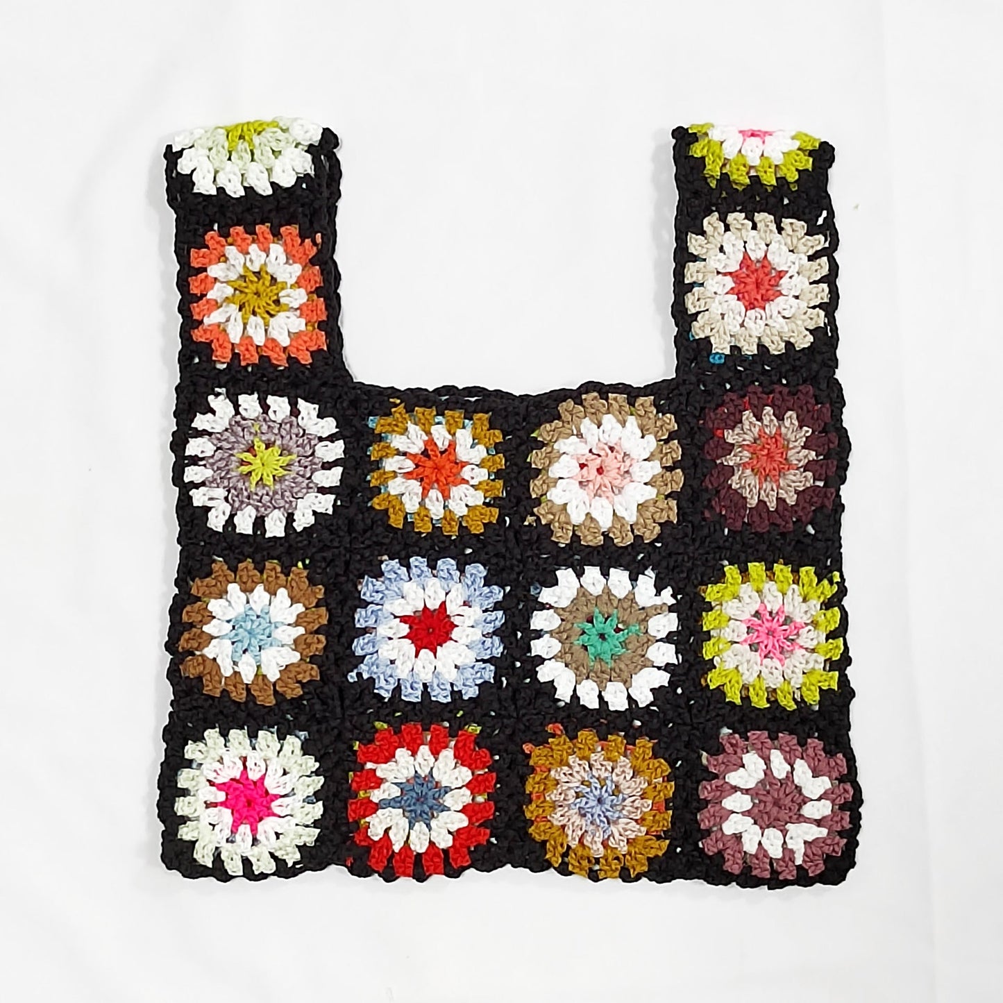 Woman's Crochet Cross-Stripe Bag berg-feldt 1750742978