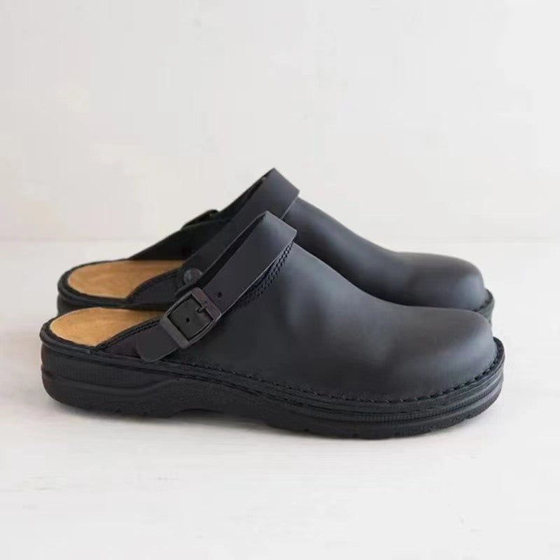 Bequeme Damen-Clogs mit elegantem Riemen und ergonomischem Fußbett von berg-feldt