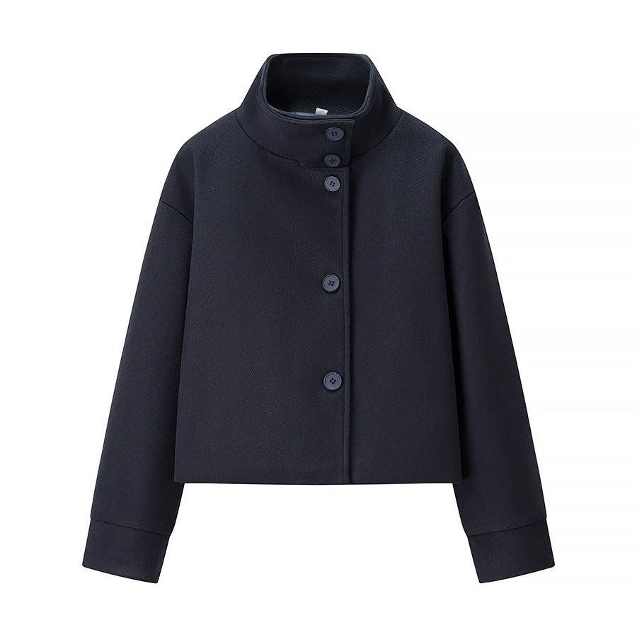 Veste courte femme à col moderne et détails boutonnés élégants Berg-Feldt