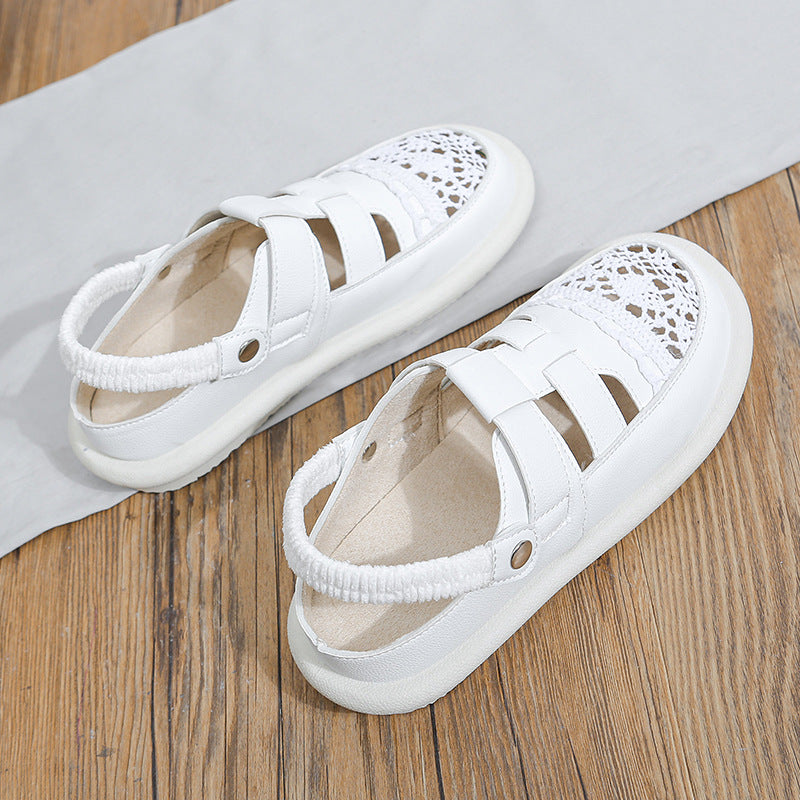 Bequeme Damen-Sandalen mit atmungsaktivem Netz und verstellbaren Riemen von Berg-Feldt