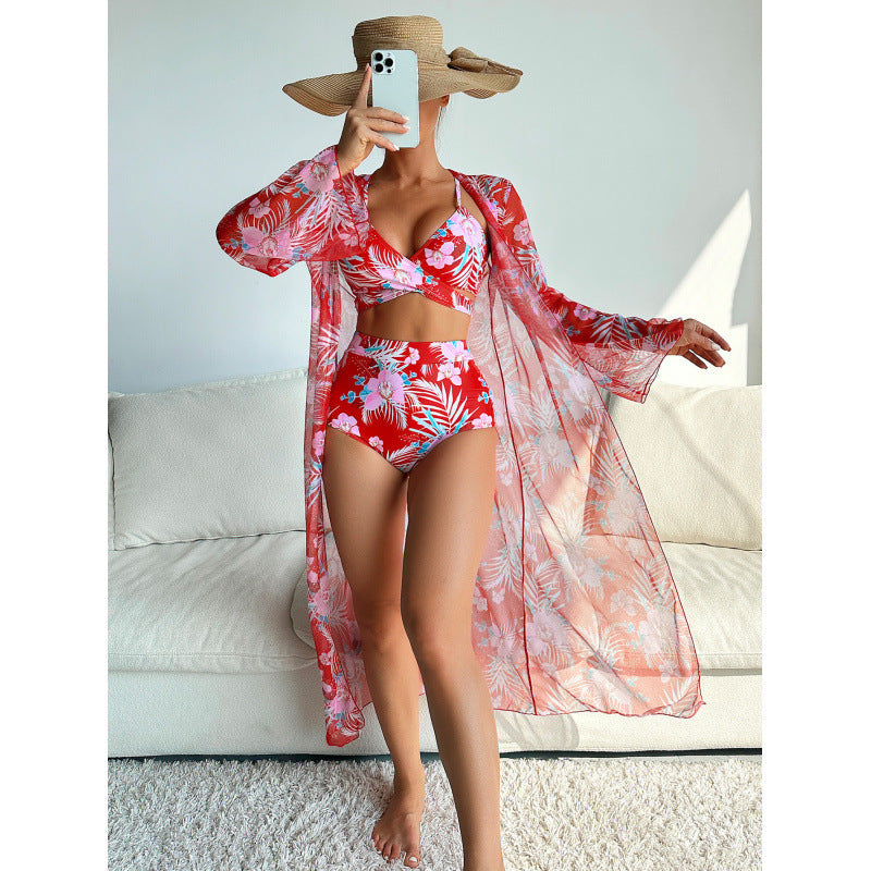 Bikini et kimono transparent pour femme de berg-feldt