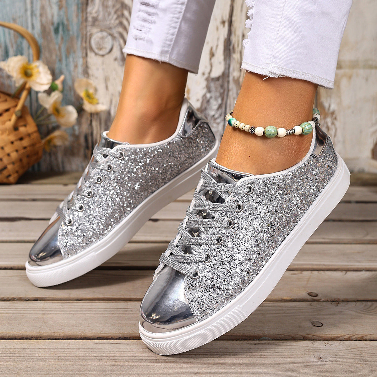 Glamouröse Damen Sneakers berg-feldt