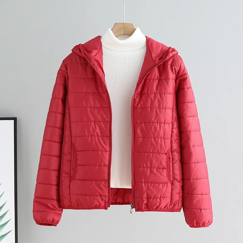 Veste de transition matelassée pour femmes avec poches pratiques et capuche Berg-Feldt