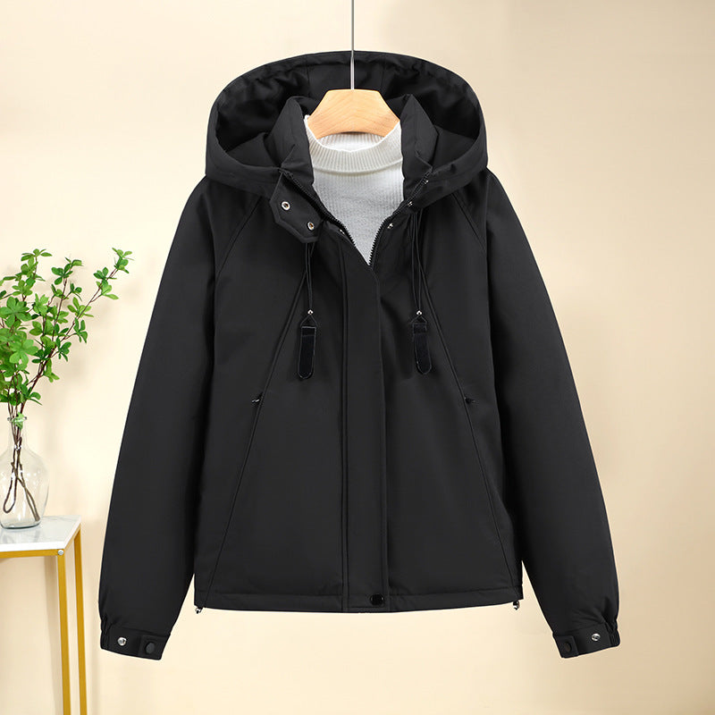 Veste softshell fonctionnelle pour femme avec capuche réglable et fermetures éclair de qualité Berg-Feldt