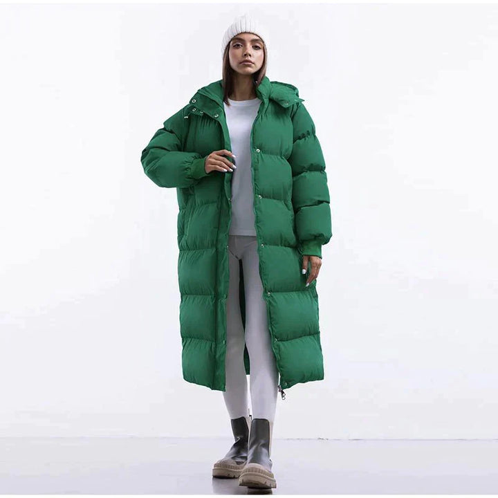 Berg-Feldt | Lange Wattierte Winterjacke