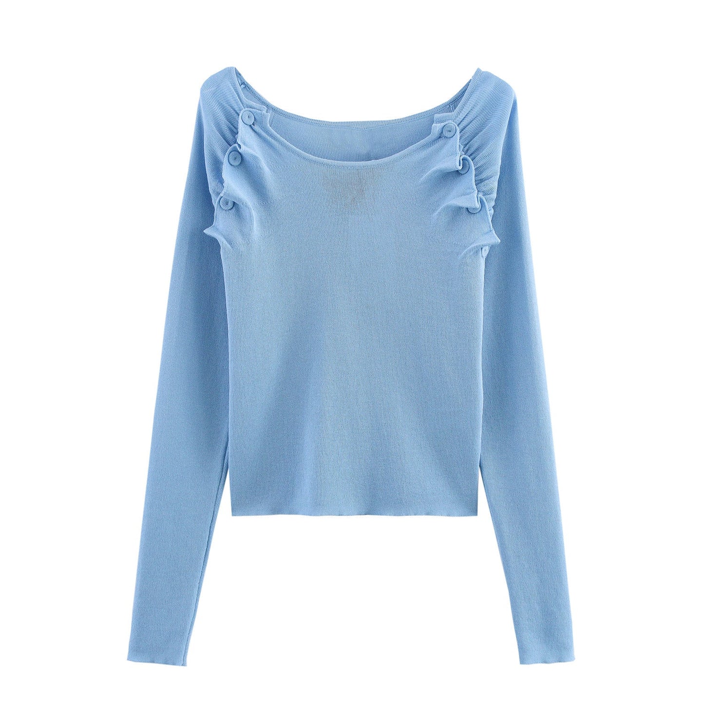 Chemise à manches longues avec volants Berg-Feldt pour femme