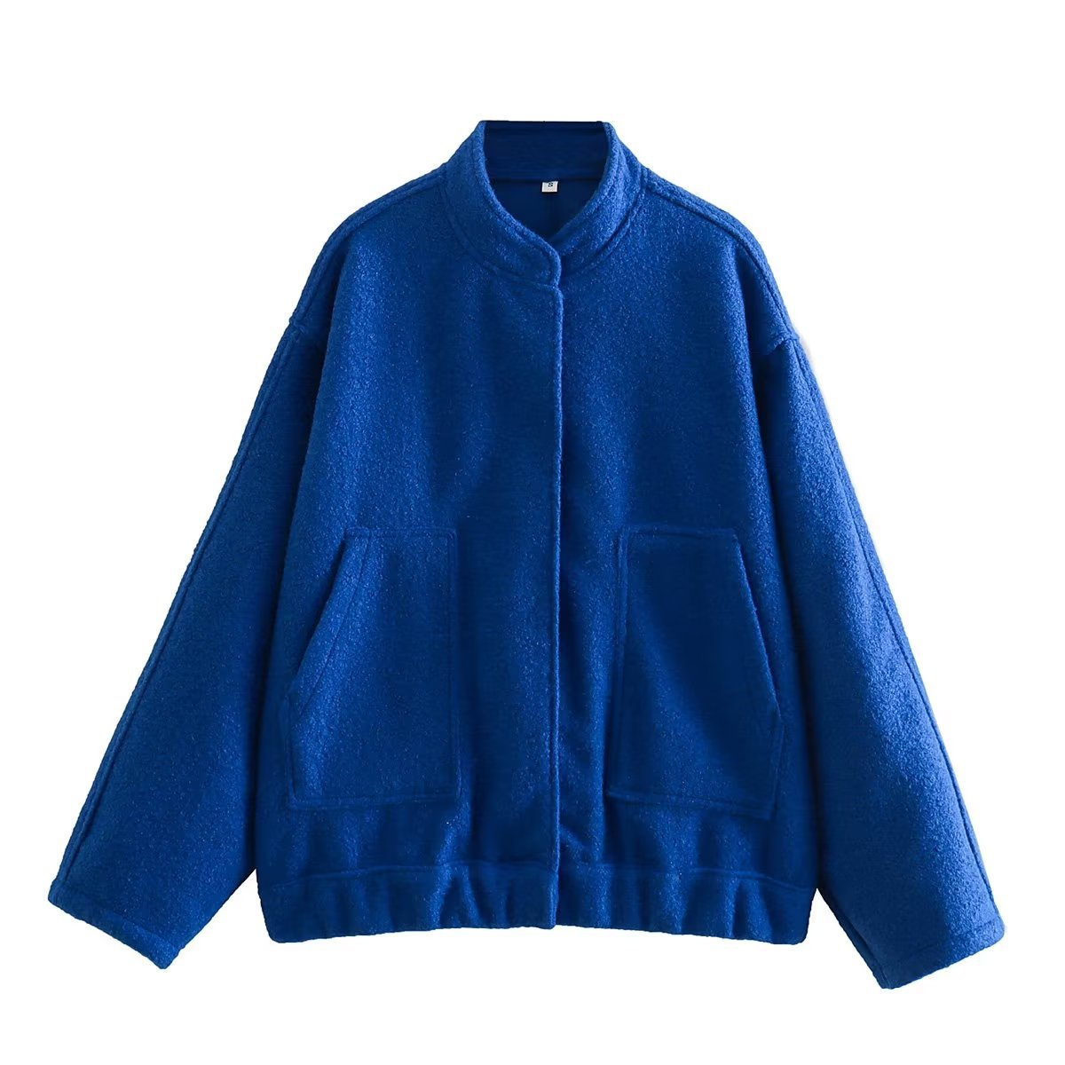 Damen Oversized Wolljacke im schlichten Design Berg-Feldt