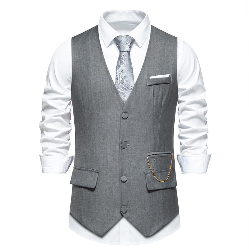 Gilet de costume élégant pour homme avec poches pratiques et design tendance Berg-Feldt