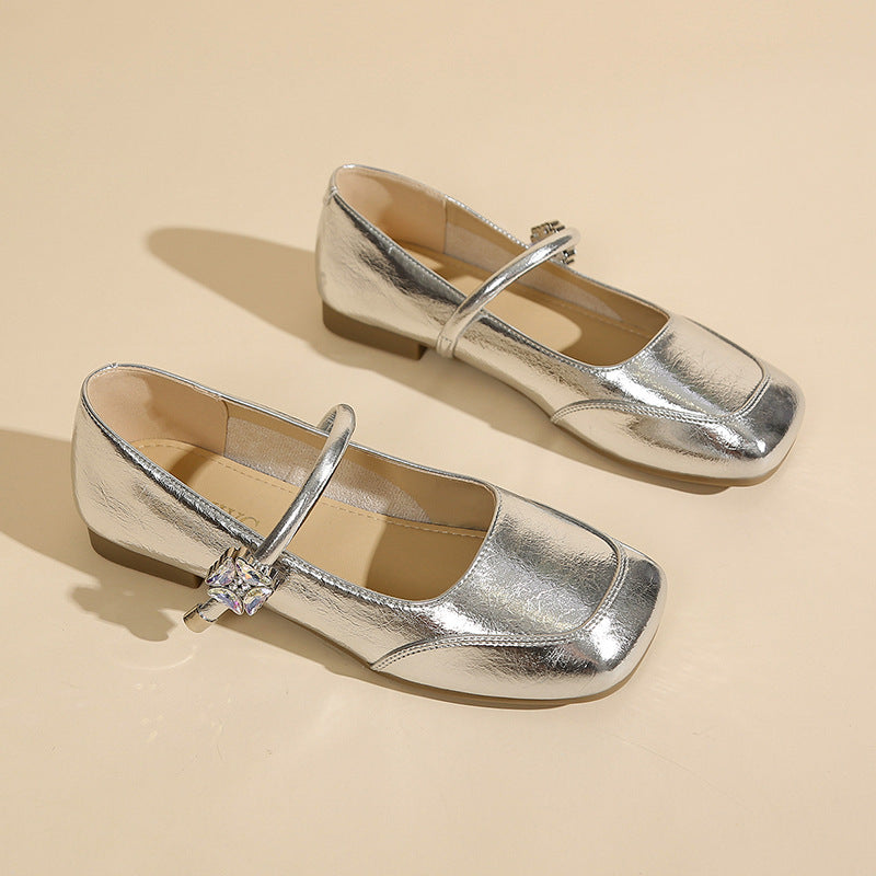 Elégantes Mary Janes pour femme avec détails en cristal par berg-feldt