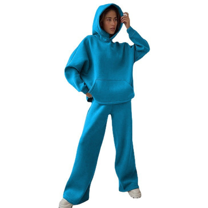 Ensemble décontracté et ample pour femme, avec hoodie et pantalon large Berg-Feldt