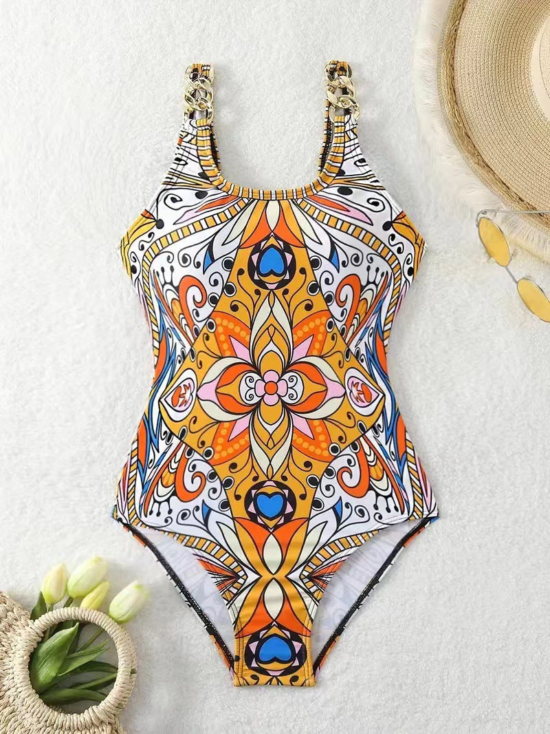 Maillot de bain pour femme Berg-Feldt à motif