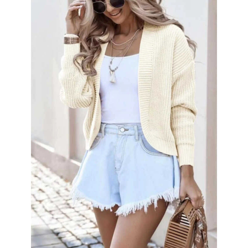 Cardigan côtelé ouvert femme Berg-Feldt