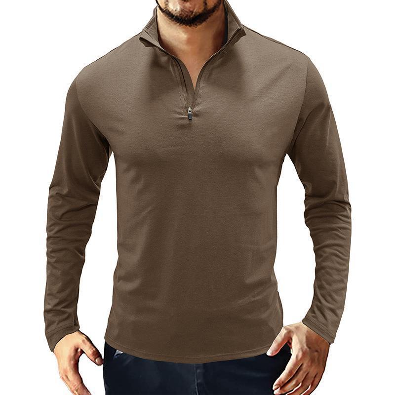 Herren Stehkragen Pullover Berg-Feldt