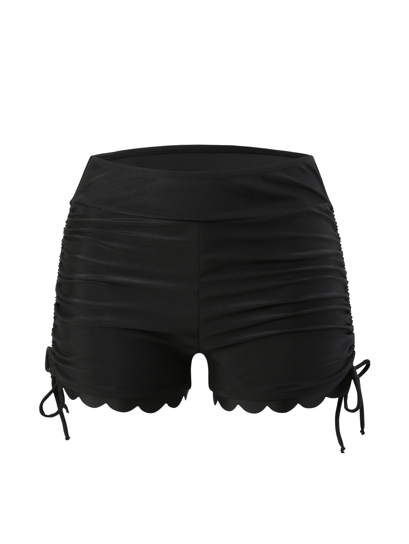 Bas de maillot de bain taille haute froncé Berg-Feldt pour femme