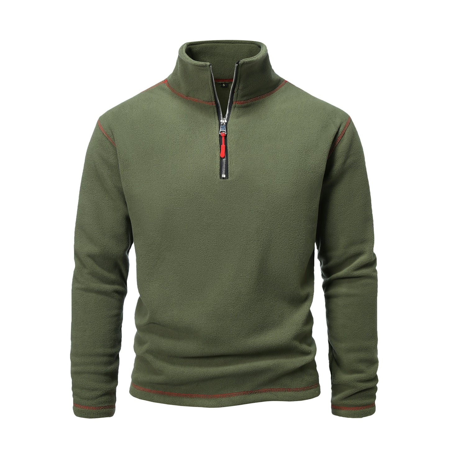Polaire homme col montant 1/2 zip Berg-Feldt