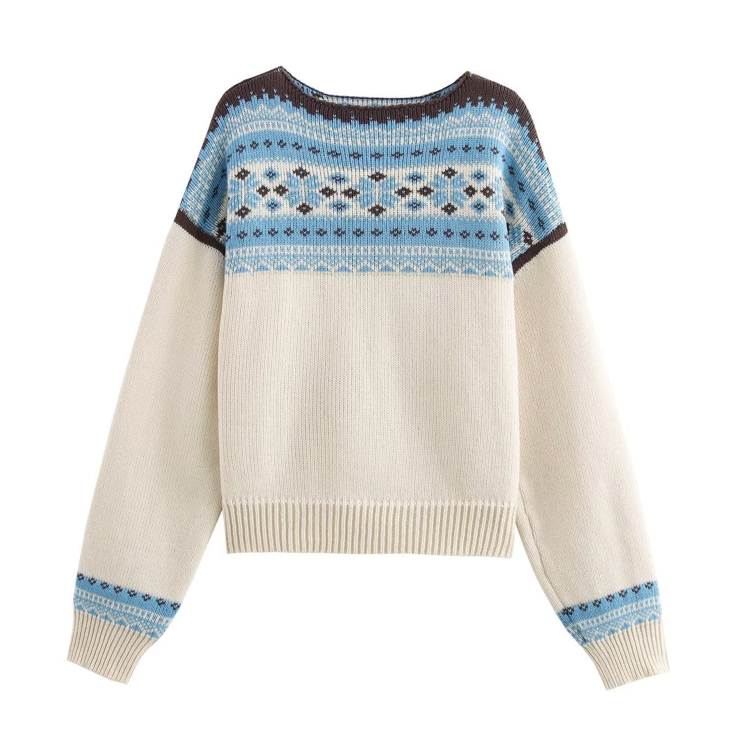 Women's patterned knitted jumper berg-feldt