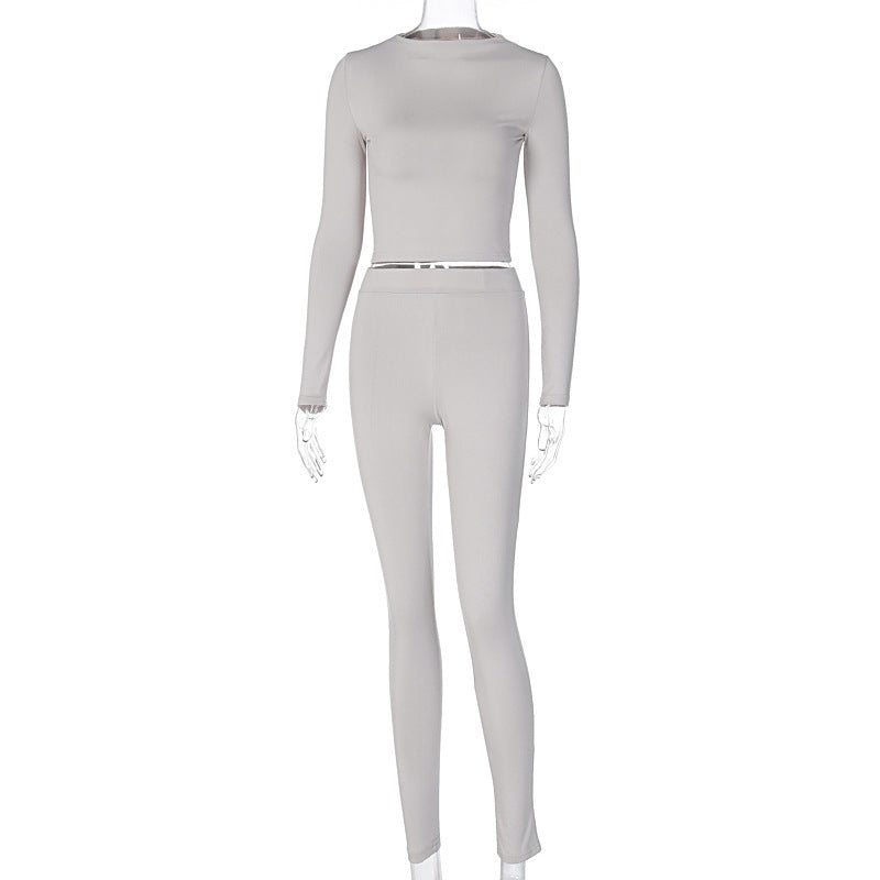 Ensemble Sportif Femme : Top Manches Longues & Legging Taille Haute (berg-feldt)