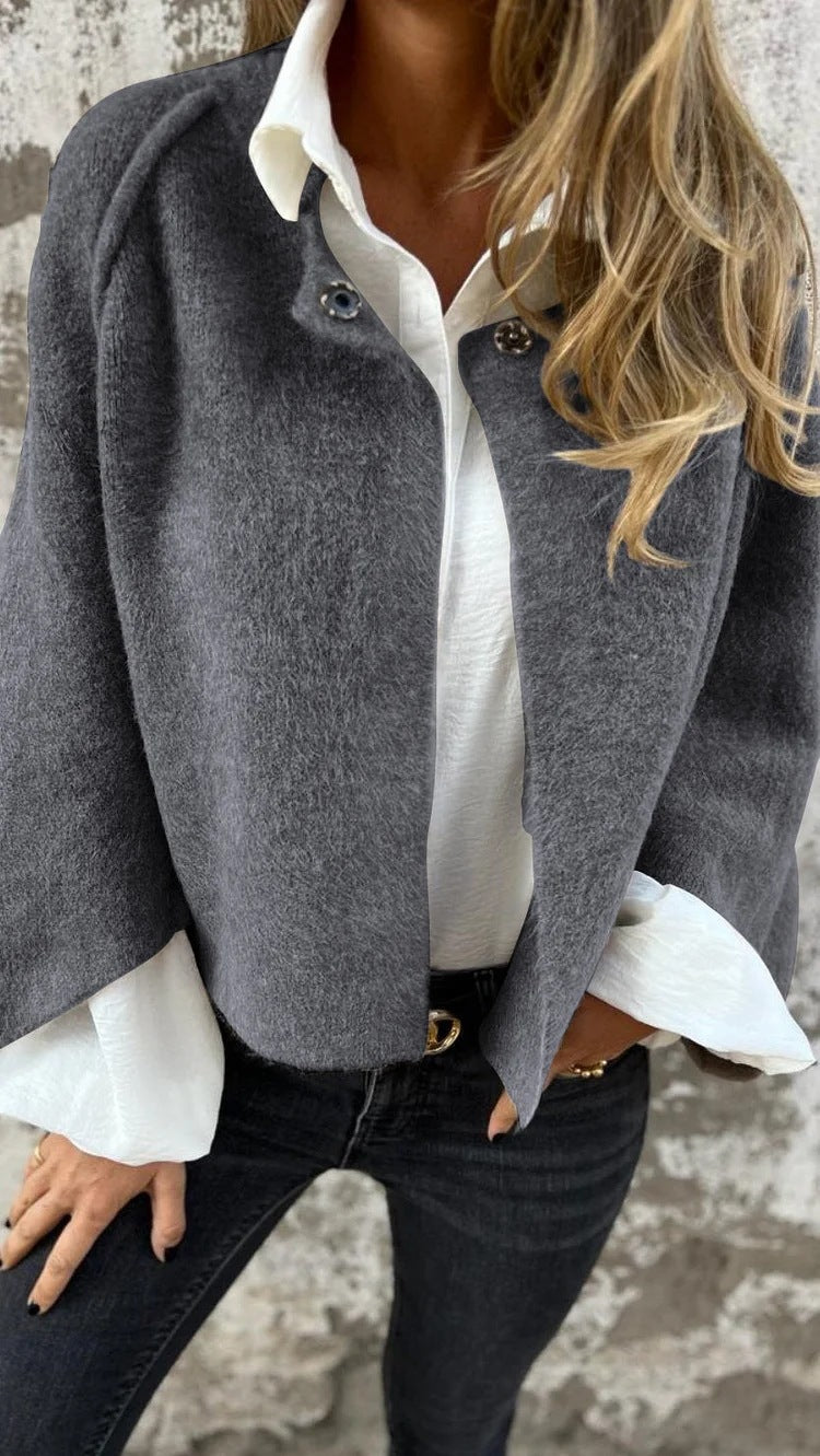Berg-Feldt | Kurze Cashmere Langarmjacke