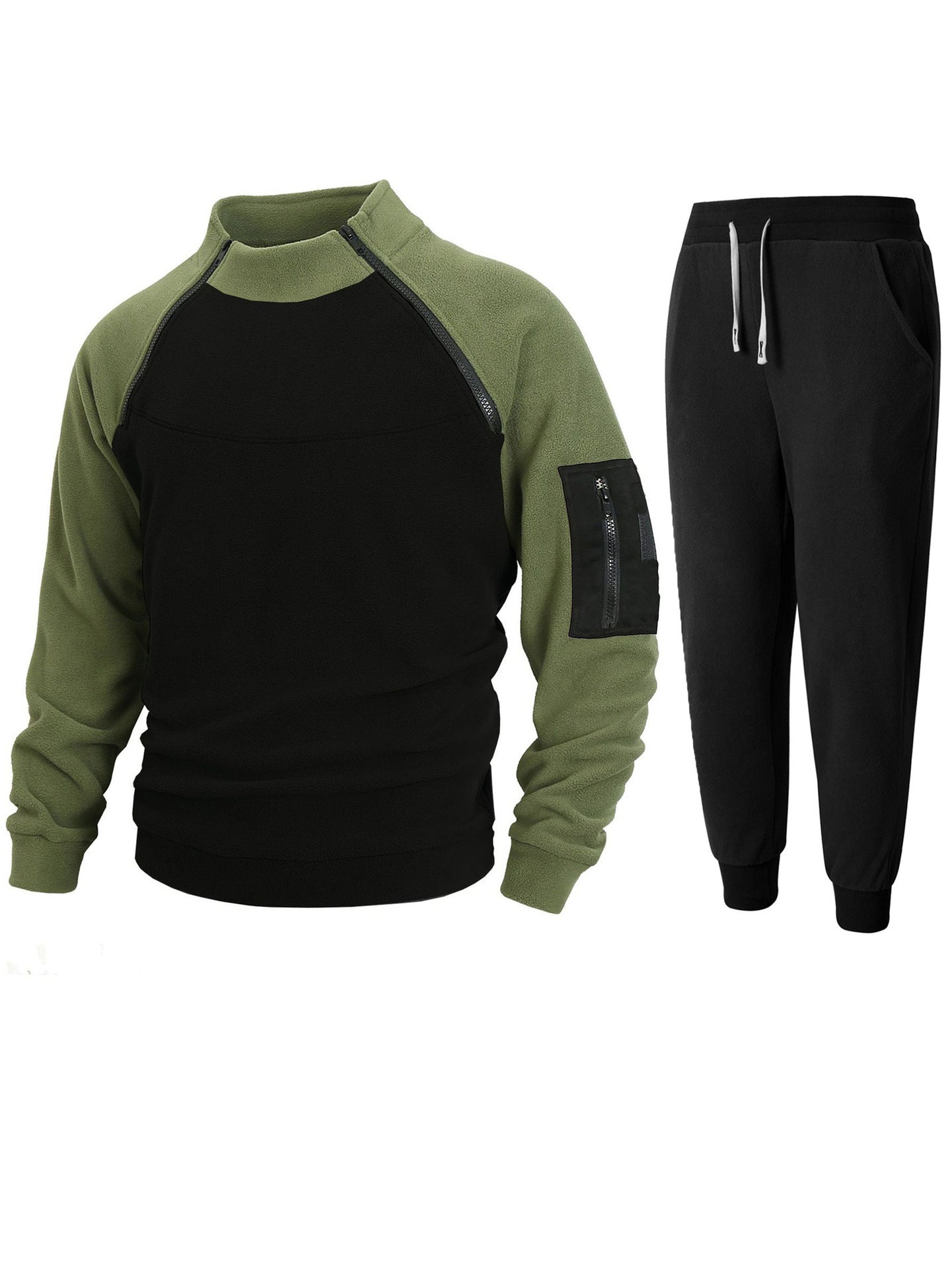 Haut de sport pour hommes avec fermeture éclair fonctionnelle et jogging confortable Berg-Feldt