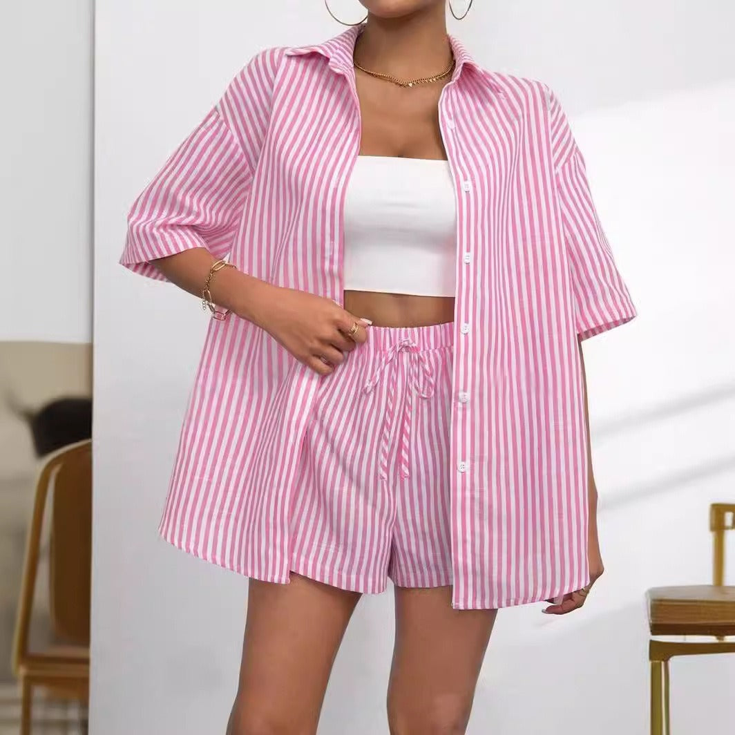 Ensemble chemise et short décontracté pour femme Berg-Feldt