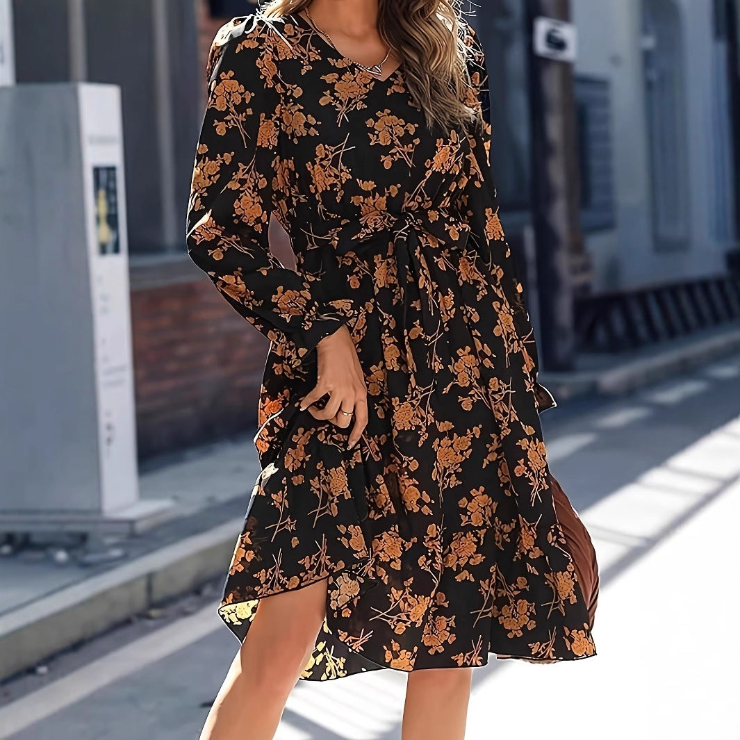 Berg-Feldt Robe Fleurie pour Femme