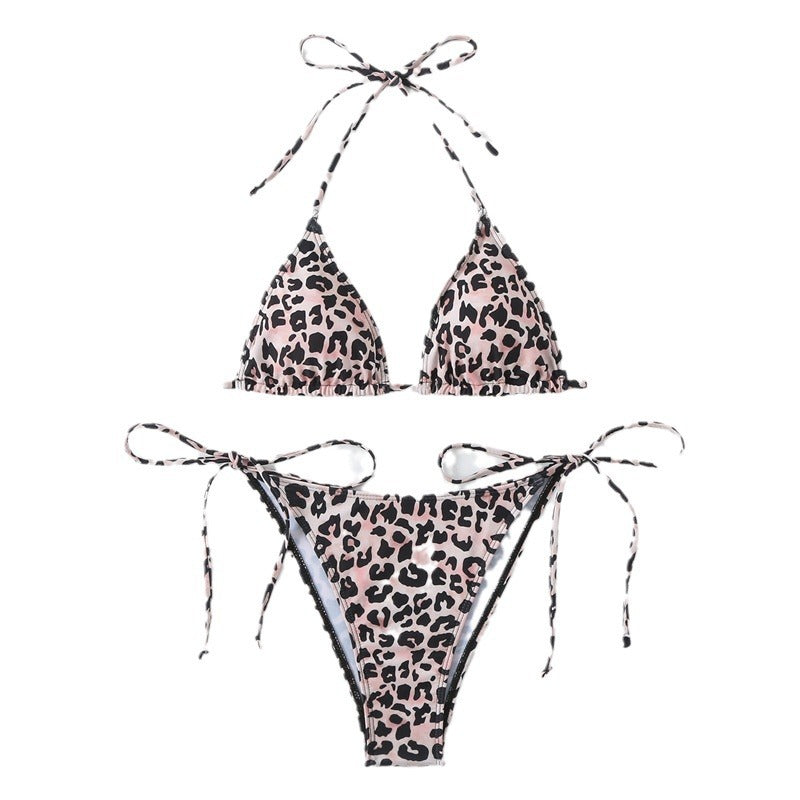 Ensemble de bikini Berg-Feldt pour femme : Haut triangle et culotte taille haute