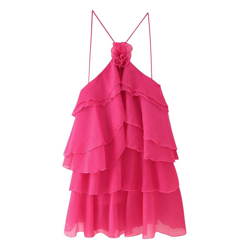 Mini-robe froncée Berg-Feldt pour femme